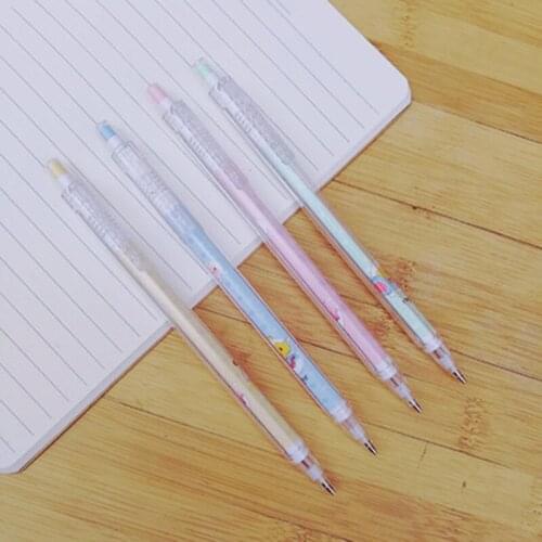 0.5/0.7mm Mechanical Pencil Cartoon Automatic Pencils For Writing Gifts Stationery School Supplies 10Pcs