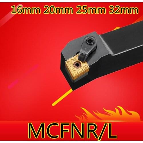 1PCS MCFNR1616H12 MCFNR2020K12 MCFNR2525M12 MCFNR3232P12 MCFNL CNC Lathe Machine Cutting Tools External Turning Tool Holder