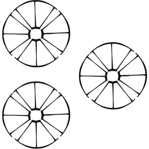 12PCS MJX X103w Propeller Protection Guard Protective Frame Spare Parts for RC Quadcopter Drone MJX X103w Protecting Accessory