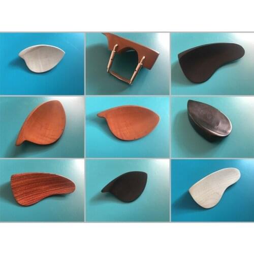 3 pcs Violin Accessorise violin chin rests natural boxwod 4/4 size