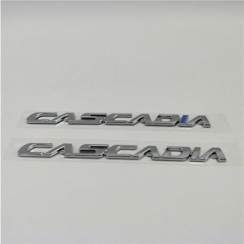 Car Accessories For Freightliner Cascadia Rear Trunk Lid Emblem Logo Badge Nameplate Decal
