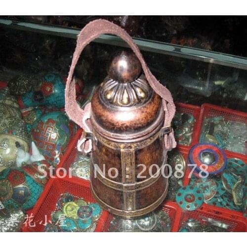HDC0724 Tibet brass wine kettle,Tibetan metal Tea Pot,antiqued home decos handicrafts,23*11cm