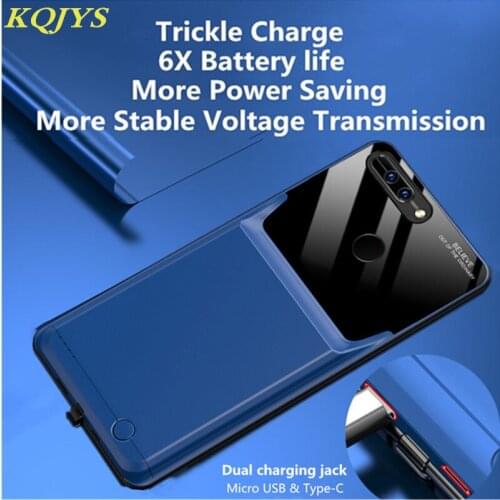 KQJYS Battery Case For Huawei Nova 6 SE Battery Charging Cover 6000mAh Power Bank Battery Charger Cases for Huawei Nova 5i 5 Pro