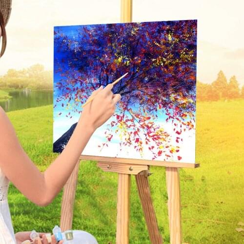 Natural Scenery Looking Up DIY Paint By Numbers Package Oil Paints 50*70 Boards By Numbers Home Decoration For Kids Handiwork
