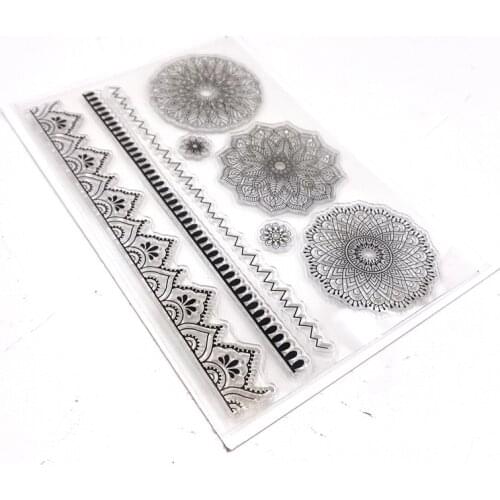 KLJUYP Background Clear Stamps Scrapbook Paper Craft Clear stamp scrapbooking 03082