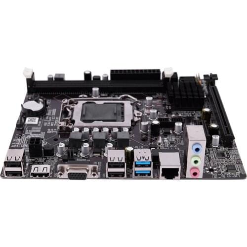 B75 LGA 1155 Desktop Computer Mainboard with SATA II USB3.0/2.0 PCI-E X16 16G DDR3 1600 Motherboard