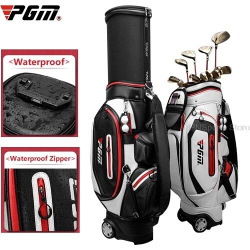 PGM Golf Men Sports Bag Standard Telescopic Wheel Bag Travel Multifunctional waterproof Aviation Thermostatic Bag/Password Lock
