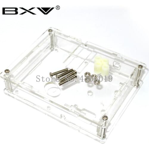 Transparent Acrylic Case Shell Box For LCR-T4 ESR Transistor Tester Capacitance