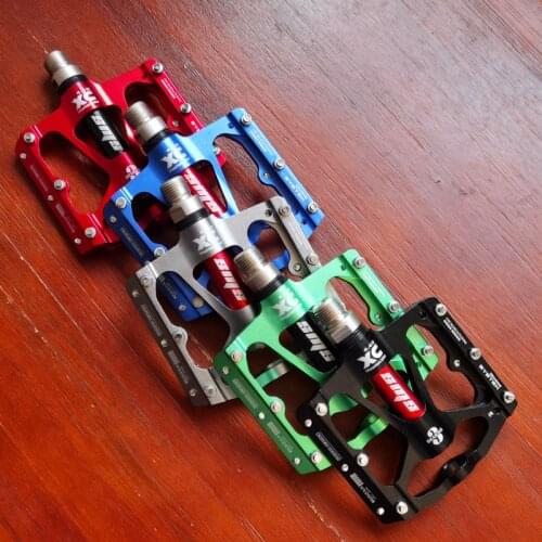 New Aluminum Alloy 3 Bearings Bicycle Pedals Ultralight Anti-slip CNC Road MTB Bike Pedal Cycling Sealed Bearing Bike Pedals