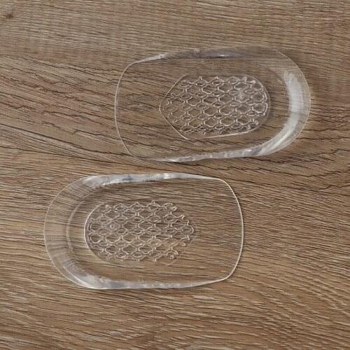 1 Pair New Heel Insoles Shoes Massage Cushion Silicone Gel Inserts Pads Massager