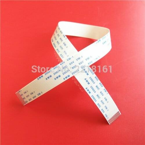 10pcs Outdoor large format printer Xaar 128 print head cable / JHF vista 330B 3312 FFC data cable 12P ,same side
