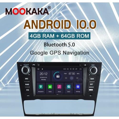 4G 64G IPS DSP Car Multimedia DVD Player Android 10 GPS Autoradio For BMW/3 Series/E90/E91/E92/E93/320/328 CAR Radio Stereo OBD2
