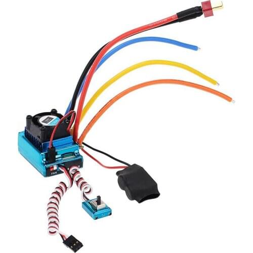 Brushless Speed Controllers ESC Sensor 45A/60A/80A/120A for HSP 1/10 RC Car Truck Spare Parts Accessories