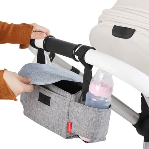 Baby Accessories Multifunctional Baby Stroller Bag Hanging Storage Pack Portable Bottle Bags Stroller Organizer