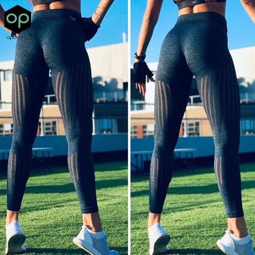 Women Energy Seamless Tummy Control Yoga Pants Super Stretchy Gym Tights High Waist Sport Leggings Running Pants Sport Workout