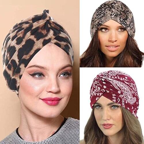 Forehead Cross Inner Caps For Hijab Bonnet Fashion Print Cotton Muslim Turban Africa Wrap Head Scarf Inner Hijabs Turbante