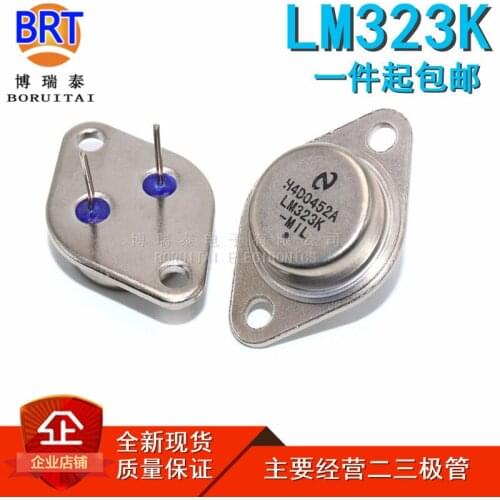 5pcs/lot LM323K LM323 LM223K LM123K TO-3 Three-terminal 3A 5V Positive Voltage Regulators