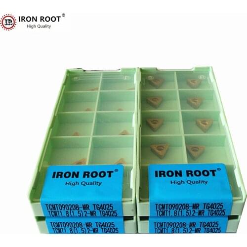 10P TCMT090208-MR / TCMT16T304-HMP TG4025 series Metal lathe Cutting Tool CNC Turning Carbide Insert