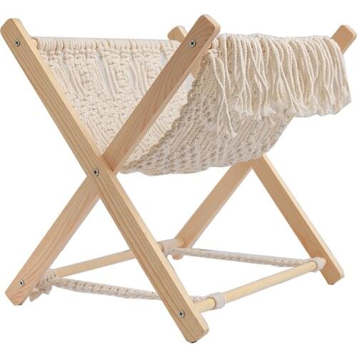 Bohemian Style Desk Magazine Rack Hand-woven Beautiful And Strong Foldable Durable Bookshelf Storage Shelf Holder 45a