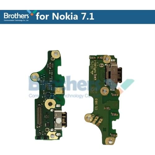 Type-C Charge For Nokia 7.1 USB Charging Dock Flex Cable for TA-1100 TA-1097 TA-1085 TA-1095 TA-1096 Charger Port Phone Parts