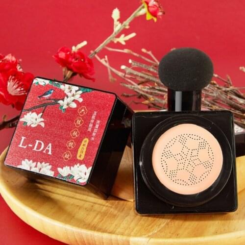 Mushroom Head Air Cushion BB Cream Foundation Cream Face Concealer Cushion For Face Comestics Make Up Cushion Compact Creams