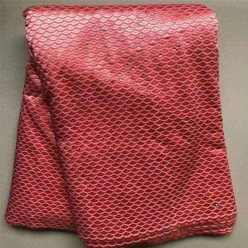 African Swiss Voile Lace Wedding Women dress High quality Cotton Embroidery Swiss Voile Laces in Switzerland For Dress 2L21-88