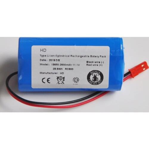 11.1V 2600mAh Li-ion Battery Pack 12V for Chuwi ilife V1 V3 X3 V3 V5 X5 V5S CW310 ecovacs CEN250 Panda BTG90