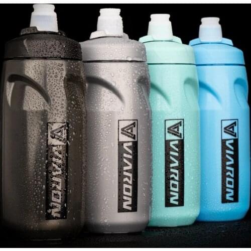 650ML Outdoor Sports Mountain Bike Water Bottle Plastic Cycling MTB Drink Bottle Squeeze Bottle Large Portable Fitness