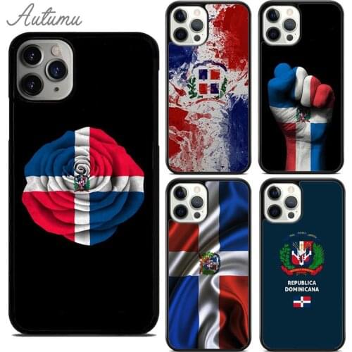 Dominican Republic Coat Of Arms Phone Case for iPhone 11 12 Pro Max mini X XR XS SE 2020 5 6S 7 8 Plus Galaxy S9 S10 Cover shell