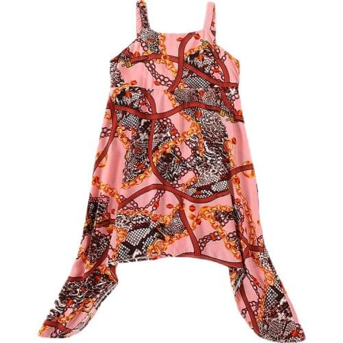 Kids fashion Dresses for Girl Baby Clothes Girl Suspender Dress Summer 2021 Girls Party Ball Gown Children Clothing 1-6 Years