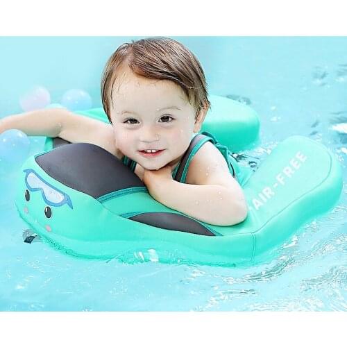Child Swimming Ring Safety Non-Inflatable Float Lying Infant Kids Swim Pool Accessories Circle Bathing Toys Float Swim Trainer