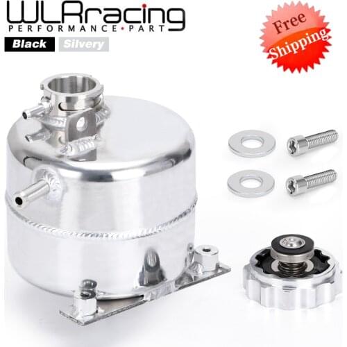 For MINI Cooper S R52 R53 Car Accessories Coolant Header Expansion Overflow Water Tank & Cap Reservoir Aluminum Can WLR-COT03