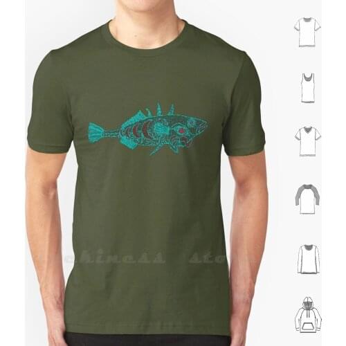 Three-Spined Stickleback T Shirt Custom Design Print Coast Salish Coast Salish Art Mark Gauti Indigenous Native First
