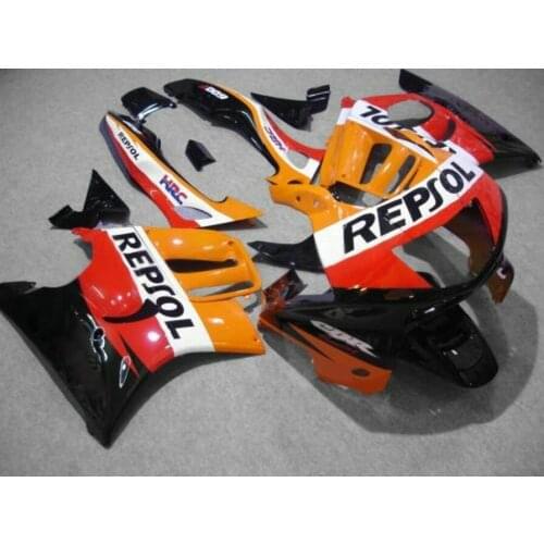 Motorcycle Fairing Kit for H CBR600F3 1997 1998 CBR600 F3 97 98 CBR 600 F3 ABS orange repsol Fairing kit+gifts