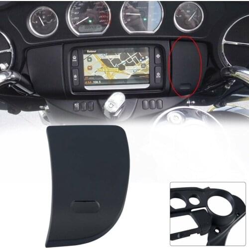 Motorcycle Speedometer Cover Inner Fairing Media Door For Harley Touring Electra Street Glide 2014-2021