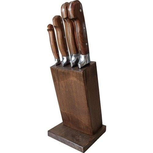 Lazoğlu Riding on 4-Piece Handmade Butcher Kitchen Knife