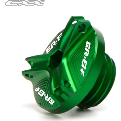 Logo ER-6F Motorcycle Accessori Engine Magnetic Oil Drain Plug For KAWASAKI ER6F ER 6F 2006 2007 2008 2009 2010-2016