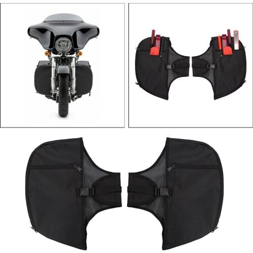 Motorcycle Soft Lowers Chaps Engine Guard Cover Leg Warmers for Touring Electra Glide and Trike Models 1980-2020