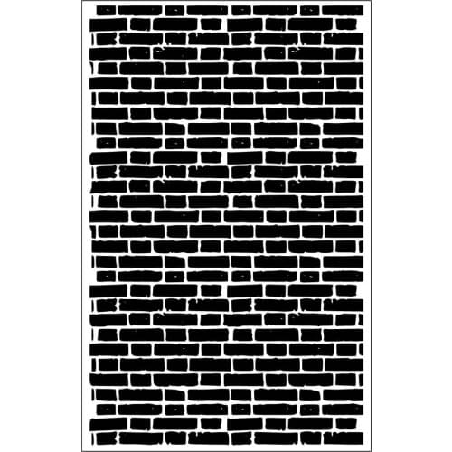 AZSG Wall Tiles Background Clear Stamps For DIY Scrapbooking Decorative Card making Crafts Fun Decoration Supplies 10*15cm