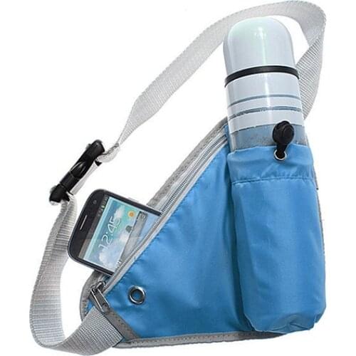 Sports Running Triangular Waist Bag Durable Belt Water Bottle Pocket Pouch