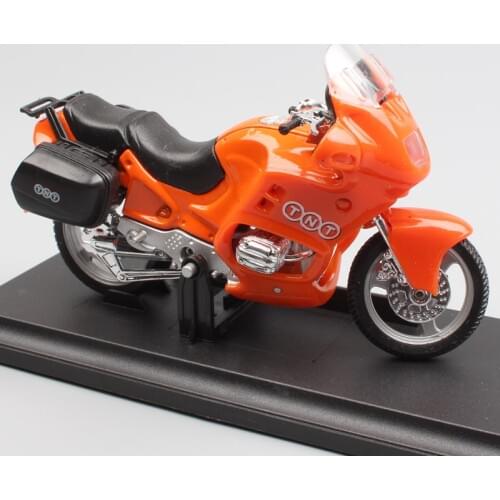 1:18 scale Kid brand Mini Welly R1100RT motorcycle touring rider moto bike model TNT cruiser Diecast Replica toy for Collectible