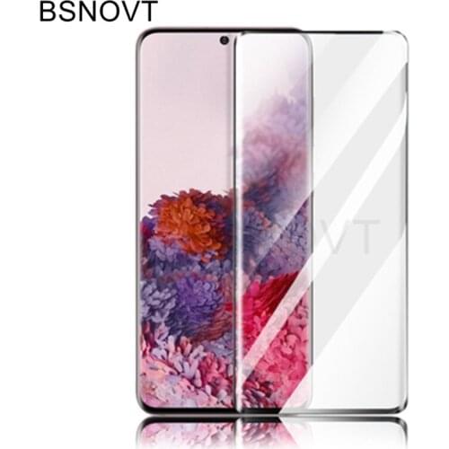 1PCS Glass For Samsung Galaxy S20 Screen Protector Curved Edge Seamless Tempered Glass For Samsung S20 Glass For Samsung S20
