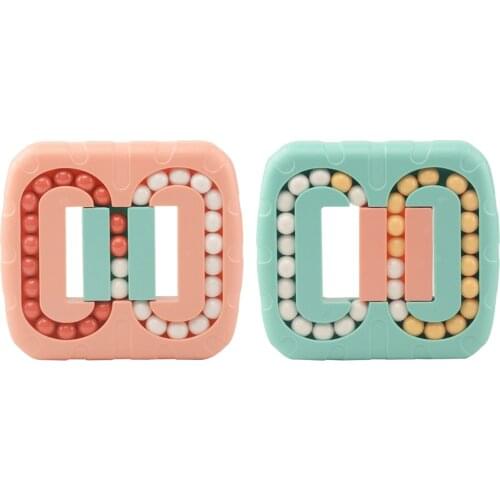 2pcs Bean Handheld Toy Intelligence Fingertip Cube Creative Toy Gifts