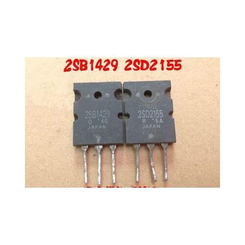 20pcs/lot 10pairs 2SD2155 2SB1429 Imported disassemble power amplifier to tube D2155 B1429