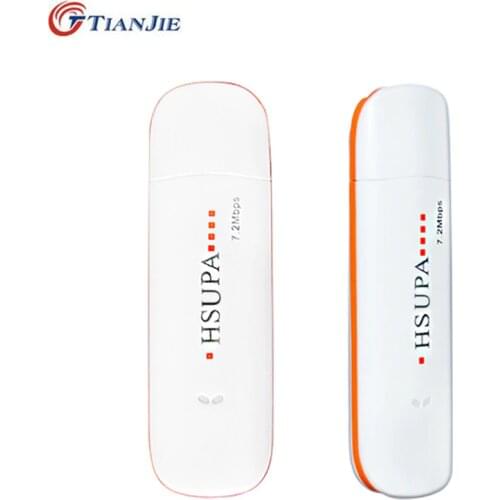 3G Modem 7.2Mbps External Mobile Broadband Unlocked Universal Wireless HSUPA HSDPA USB Dongle Support SIM Slot