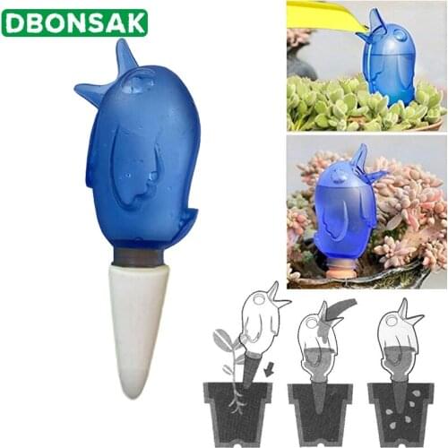 Garden Automatic Watering Tool Cute Birds Indoor Drip Irrigation Watering System Kit Potted Plant Waterers Spike for Houseplant