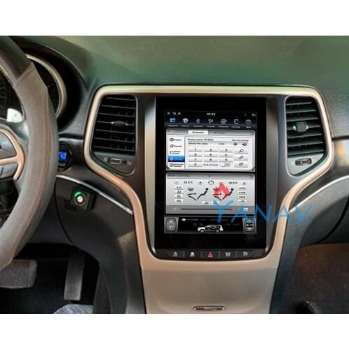 Car stereo Android system Tesla radio player For-JEEP Grand cherokee 2014-2016 vertical screen car multimedia audio video player