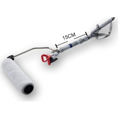 Airless Paint Runner Decorative Paint Roller 15cm Handle Edger Room Wall Painting Runner 6"spray extension finish coats