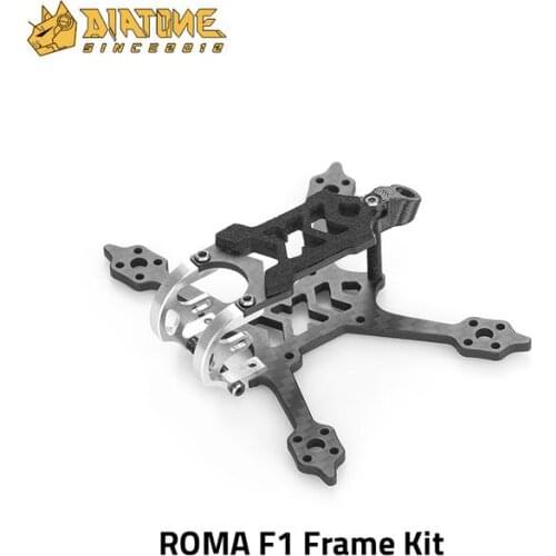 DIATONE Roma F1 85mm T300 3K Carbon Fiber 1.6inch Mini Frame Kits for RC FPV Racing Freestyle Tinywhoop Cinewhoop Drones