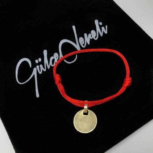 GULCE DERELI, CIRCLE CHARM BRACELET, BRACELETS, CHARM BRACELETS, GIFT BOX, GOLD/SILVER PLATED